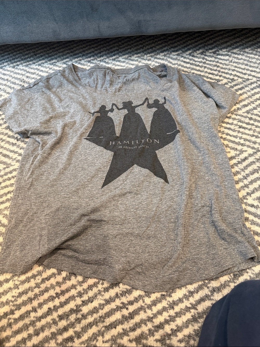Hamilton Gray Star Silhouette Tee